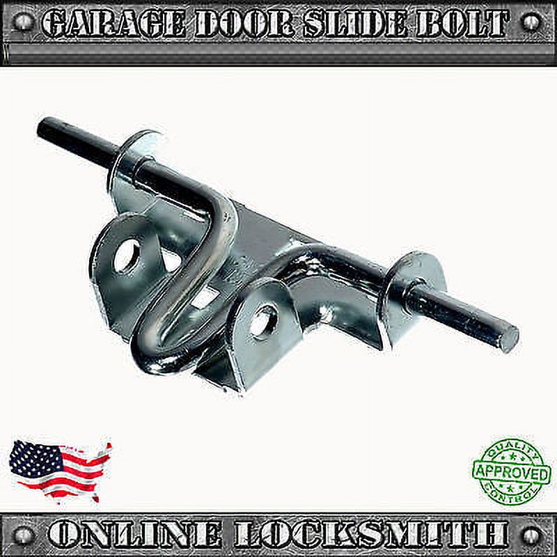 Universal Garage Door Slide Lock Bolt Secure For All Residential