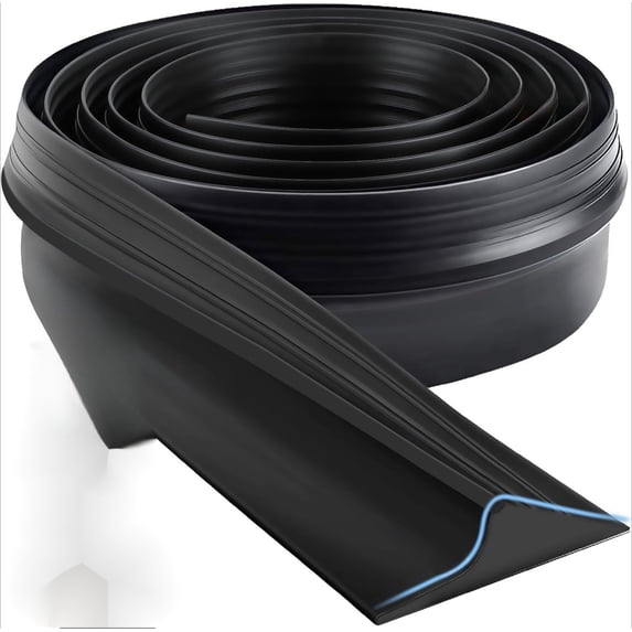 Universal Garage Door Threshold Seal Strip 12FT Kit, Bottom Waterproof ...