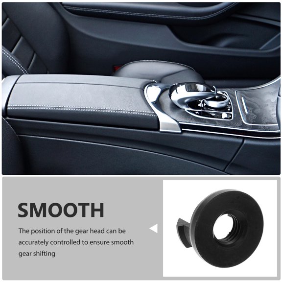 Universal Gear Shift Boot Retainer Black Plastic Upgrade for Manual Shifters