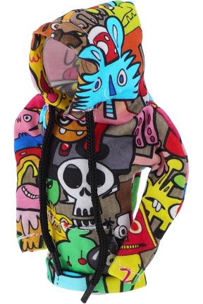 Universal Gear Shift Knob Cover, Skeleton Hoodie Style Shifter Handle Protector, Soft Polyester Non-Slip Grip, Waterproof Dustproof Car Interior Decoration, Easy On/Off