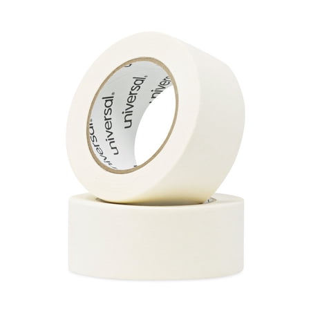 Universal General Purpose Masking Tape, 48mm x 54.8m, 3" Core, 2/Pack
