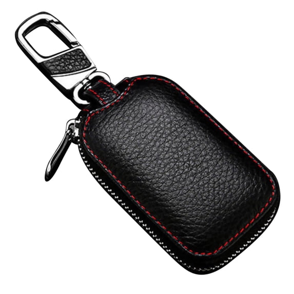 Universal Genuine Leather Key Bag Black Model Keys Bag for Keeping Keys Safe and Secure
