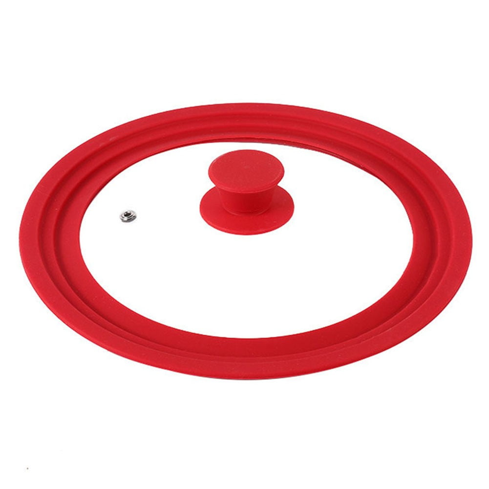 Universal Glass Lid Frying Pan Saucepan Wok Casserole Pot Steam Vent 26
