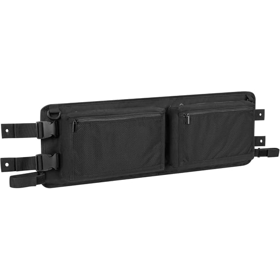 Universal Golf Cart Ceiling Storage Bag, Overhead Organizer Compatible Black