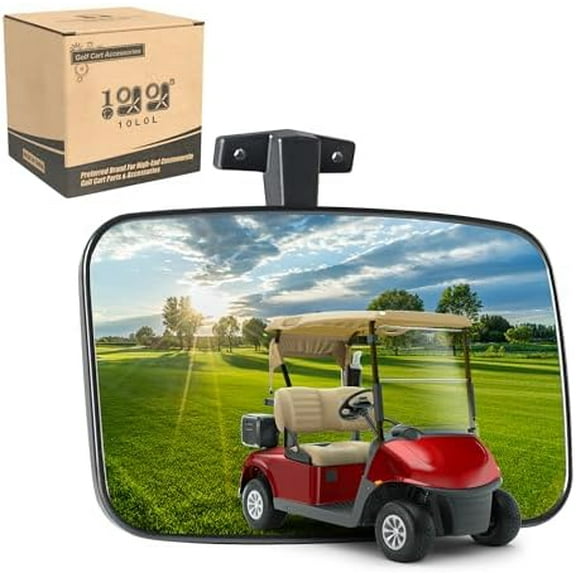 Universal Golf Cart Rear View Mirror for EZGO Club Car and other