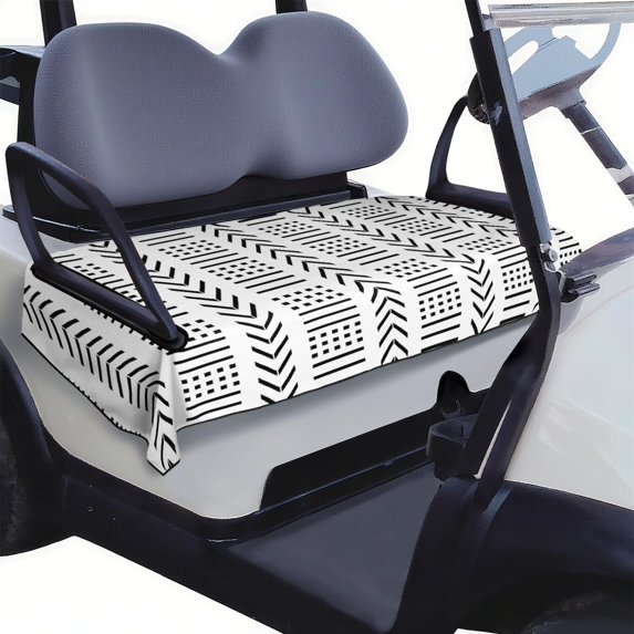 Universal Golf Cart Seat Cover 51" x 31", Soft Microfiber Towel Fits EZGO TXT & RXV, Club Car Precedent, Yamaha Drive Models