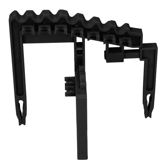 Universal Golf Club Organizer for Bag 9 Irons Protective Shaft Holder Clip-On Portable Stand Accessories Black
