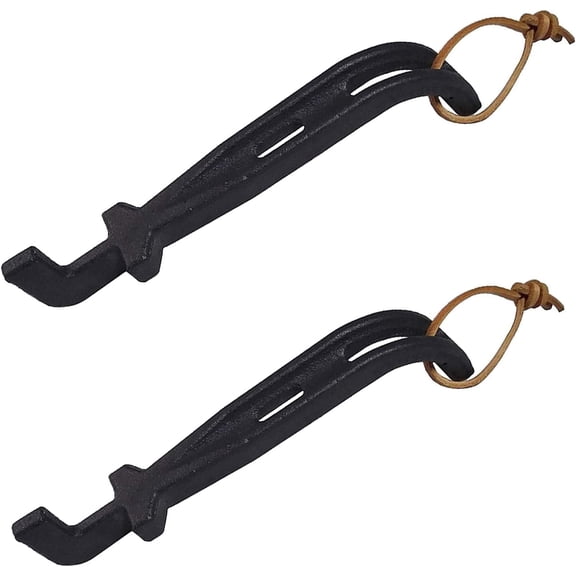 Universal Grate Mover Replacement Parts for Big Green Egg BBQ Grate Lifter, Char-Griller, Weber Grill Grate Lifter Tool, Pit Boss, Primo Vision Louisiana Grills, for Most Charcoal Grills & Gas Grills
