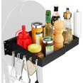 thumbnail image 1 of Universal Grill Side Shelf for Pellet & Gas Grills – Adjustable Sliding Rail Design for Pit Boss, Traeger, Camp Chef & More | Durable Side Table Shelf & Caddy for Extra BBQ Storage, 1 of 8
