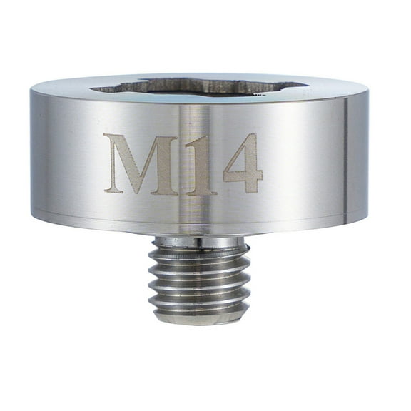 Universal Grinder Adapter Steel M14 5/8Inch Thread Grinder Adapter for X Lock
