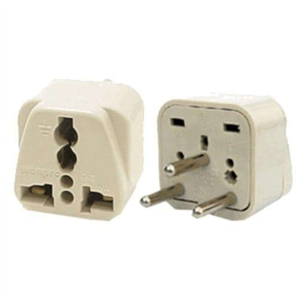 Universal Grounded Travel Plug Adapter For Israel, Palestine (Type H ...