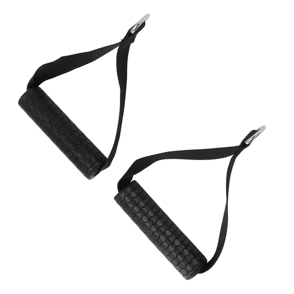 Universal Gym Exercise Handles (1 Pair) - Durable Heavy Duty Resistance Band Grips for Cable Machine, Pulley, and Weight Lifting Workouts