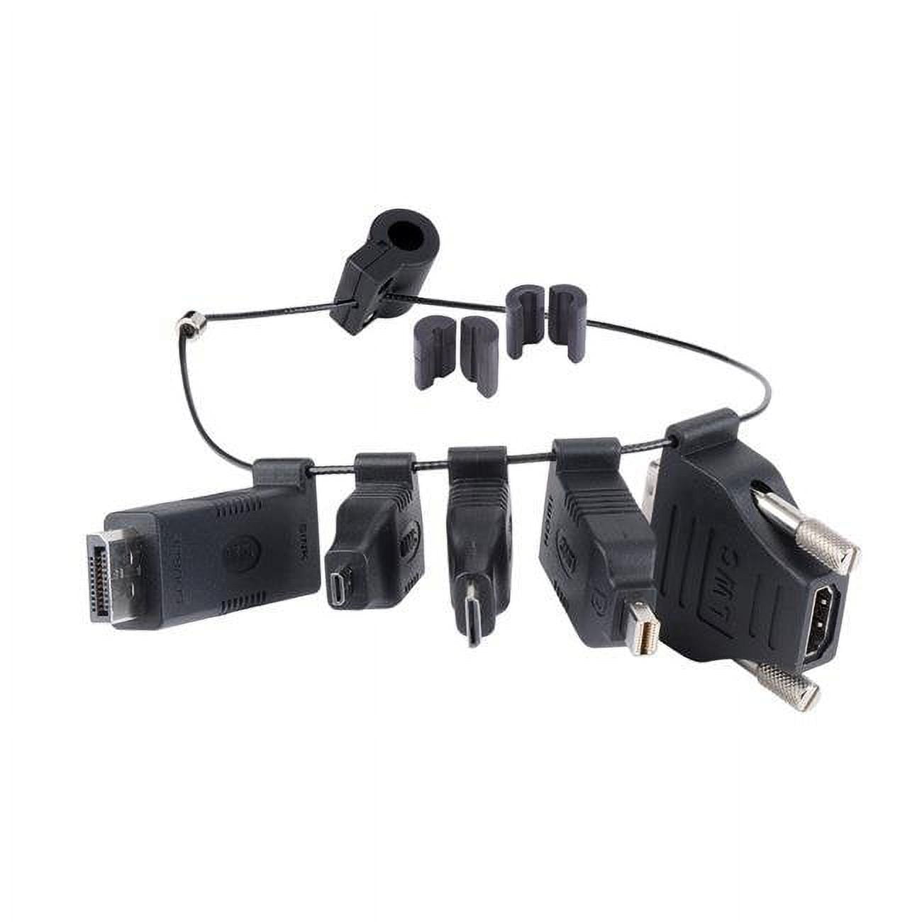 Universal HDMI Adapter Ring Complete Assembly with 5 Adapters