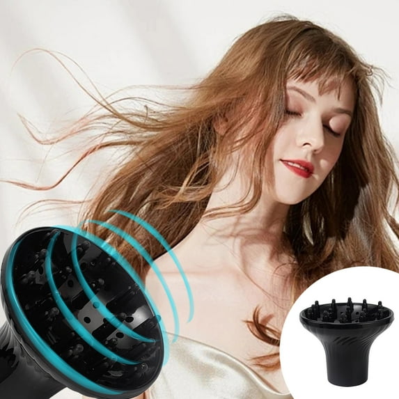 Universal Hair Dryer Diffuser Attachment Styling Tool for Curly Wavy Hair Volumizing Nozzle Salon Quality Blow Dryer Accessory