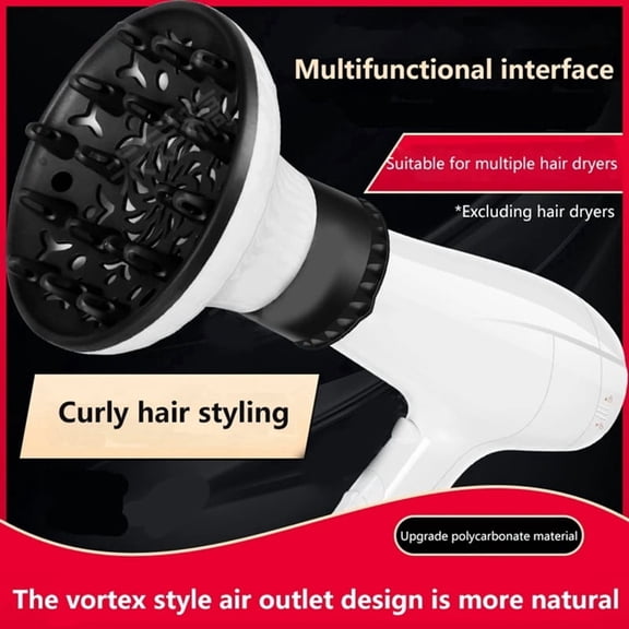 Universal Hair Dryer Diffuser for Curls and Blow Drying Electric Hairdressing Dryer Styling Tools Hair Dryer Accessories