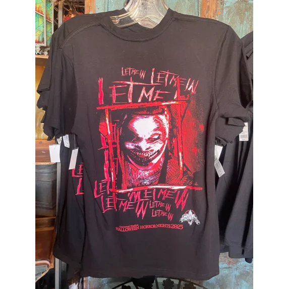 Universal Halloween Horror Nights HHN 2025 WWE Wyatt Sicks Let Me In T-Shirt Fullsize Print Front