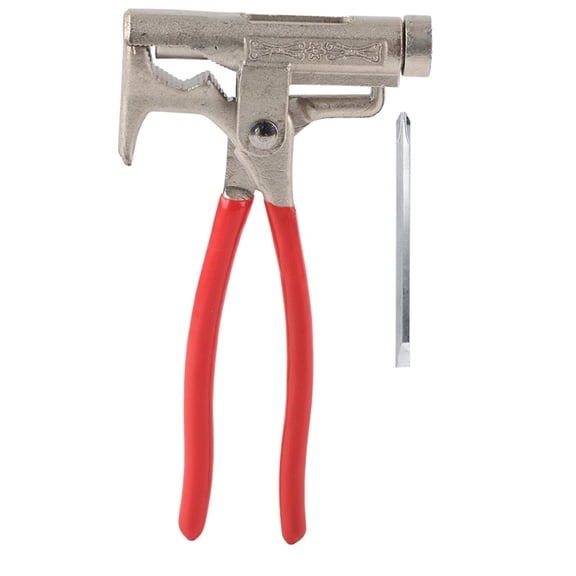 Universal Hammer Multi-Tool Pipe Wrench & Screwdriver with Soft Grip