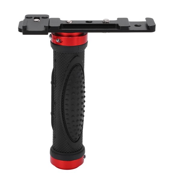 Universal Handheld 1/4 Inch Handle Grip Stabilizer for Action Camera and Smartphone - Lightweight Portable Support Mount