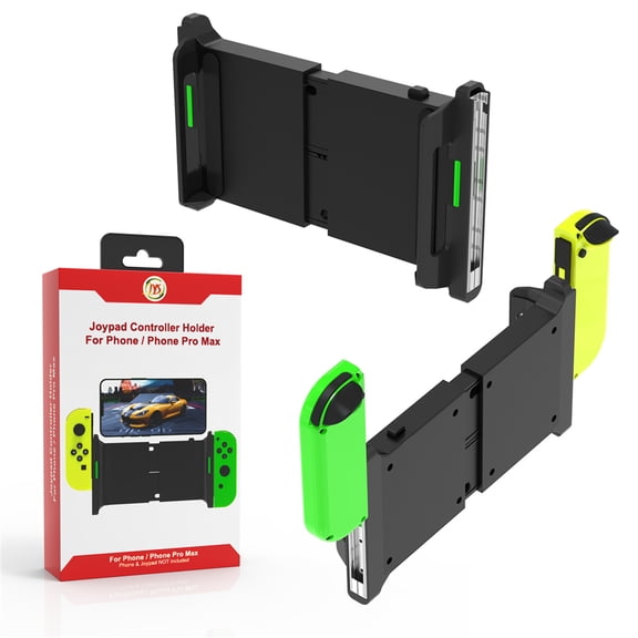 Universal Handheld Grip Bracket for Switch OLED, left and right Handle Stretchable Bracket for Switch OLED Connect Phone Supports Android IOS