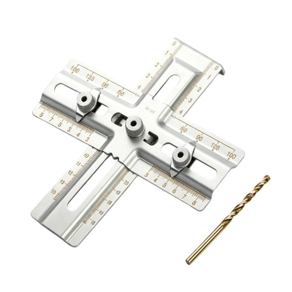 Universal Handle Mounting Jig For Various Cabinet And Drawer Applications