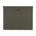 thumbnail image 1 of Universal Hanging File Folders, 1/5 Tab, 11 Point Stock, Letter, Standard Green, 25/Box -UNV14115, 1 of 2