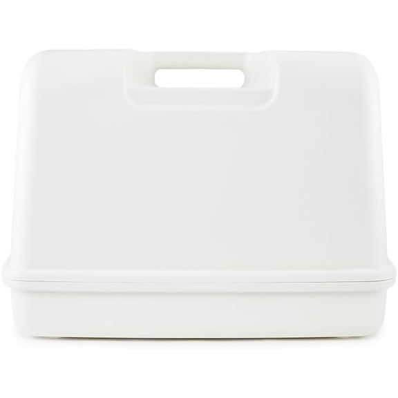 Universal Hard Carrying Case for Sewing Machine, Compatible with Most Standard Free-Arm Portable Sewing Machines, Non-Slip Inner Tray, Durable, Convenience & Sturdy protection for Easy Storage