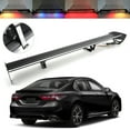 thumbnail image 1 of Universal Hatch Adjustable Aluminum Rear Trunk Wing Racing Spoiler With LED, 1 of 12