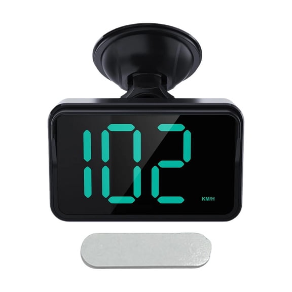 Universal Head Up Display GPS Digital Speedometer for Cars and Trucks with Plug-and-Play, Non-Skip Speed, Sunshade, and Large Font