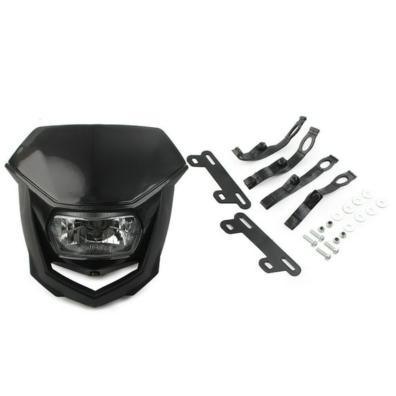 Universal Headlight Head Lamp Fairing For Supermoto Bike Dirt Bike Motor ne