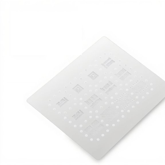 Universal Heat BGA Reballing Net Stencils Templates Stainless Steel Plate for BGA153 162 169 186 221 254 EMMC