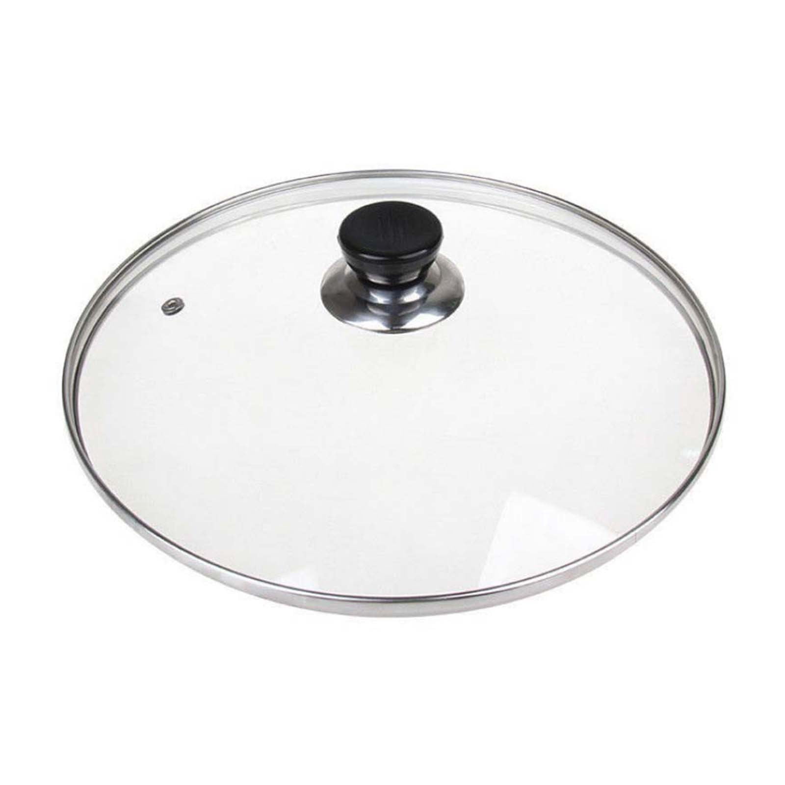 Universal Heat Glass Stovetop Lid Cover With Stainless Steel Rim For ...