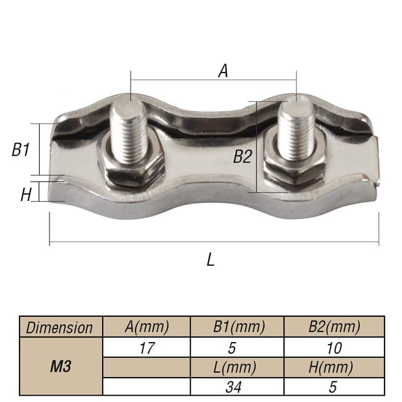 Universal Heavy Duty 2 Inch Stainless Exhaust Exhaust Clamp 2" Exhaust U-Bolt Clamps Saddle Design with Reinforced Ribs