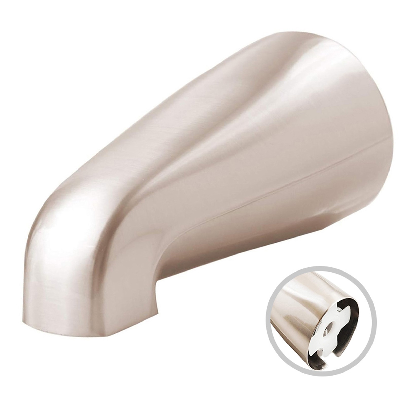 Universal Heavy Duty Metal Tub Spout Without Diverter