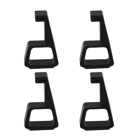 Universal Heightening Bracket for PS4 Slim Console - Heat Dissipation Support Stand Set, 4PCS Black