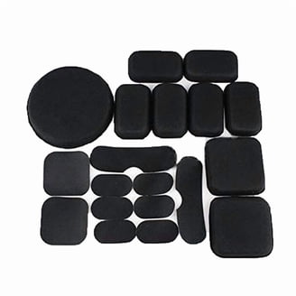 front foam pads for motorcycle helmet Padding HJC CS-15 CS-R2 CS-R3, Breathable Helmet Liner, Memory Pad Protective Mat Kits Set, Comfort Helmet Cushion Replacement Liner,A Black : Automotive The chin padding replacements are made of foam sponge with high quality nylon material Shoei X-14 Center Pad Front