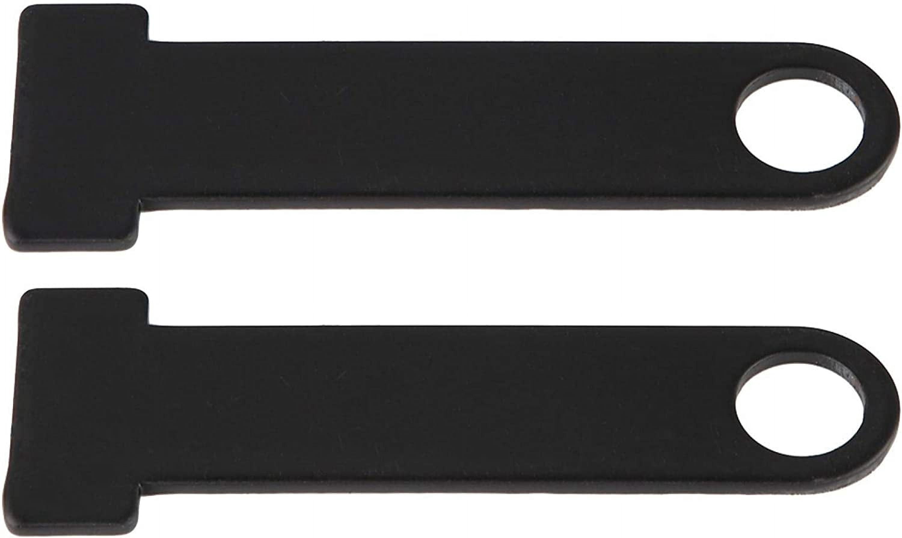 Helmriemen D-Ring Lock Aus Edelstahl – Universeller Schnellverschluss Für Motorradhelme (Schwarz)