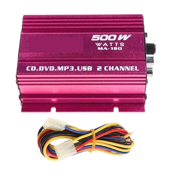 Universal Hi-Fi 36W 2 Channel bluetooth Stereo Hifi Car Motorcycle Home Theater Amplifiers for Car Motorcycle D7WD