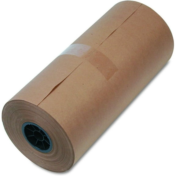 Universal High-Volume Mediumweight Wrapping Paper Roll, 40 Lb Wrapping Weight Stock, 18" X 900 Ft, Brown