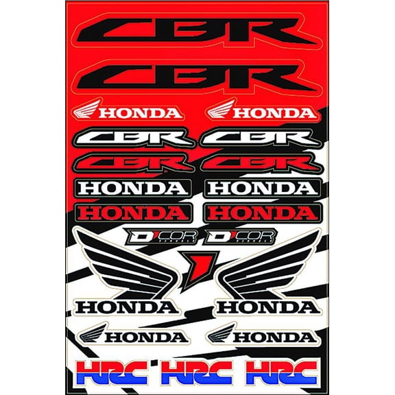 Universal Honda Street Decal Sheet