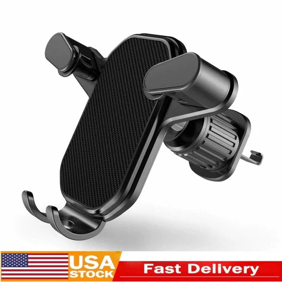 Universal Hook Car Holder Mount Stand Bracket Air Vent Mobile Phone Clip Cradle
