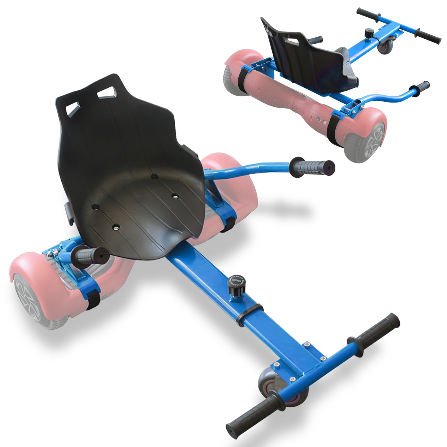 Universal Hoverboard Seat Attachment Adjustable Go Kart Hoverkart