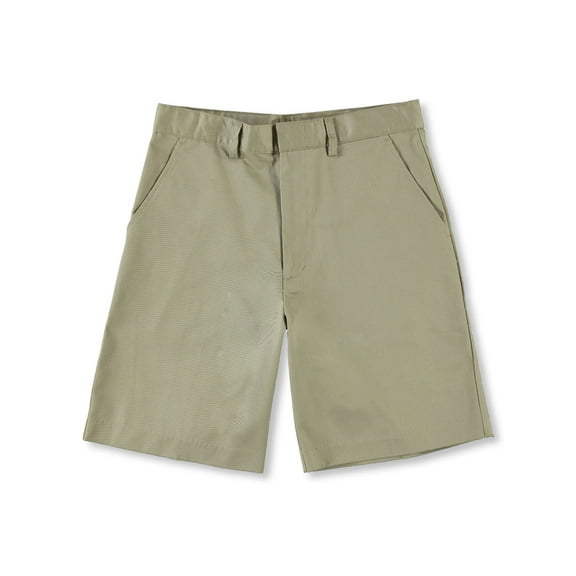 Universal Husky  Flat Front Unisex Shorts (Sizes 10H - 20H) Color: khaki Size: 10h