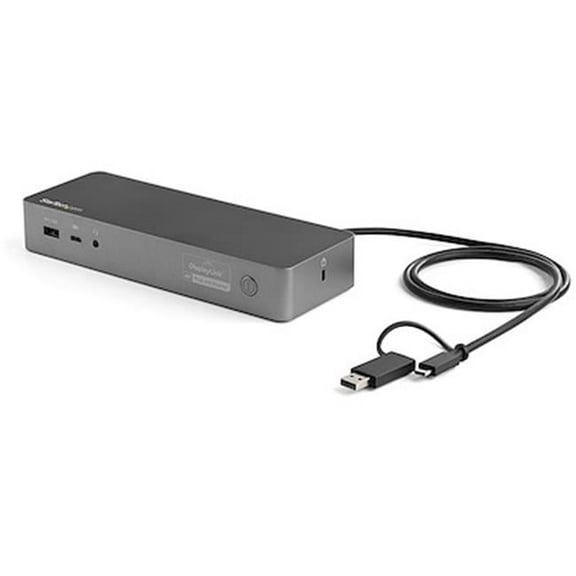 Universal Hybrid USB-A USB-C Docking Station for USB-C, TB3 & USB-A Laptops