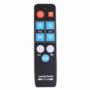 Universal IR Learn Remote Control for TV-BOX DVD STB VCR TV Heater,9 Big Buttons Learning Remote Controller for Old
