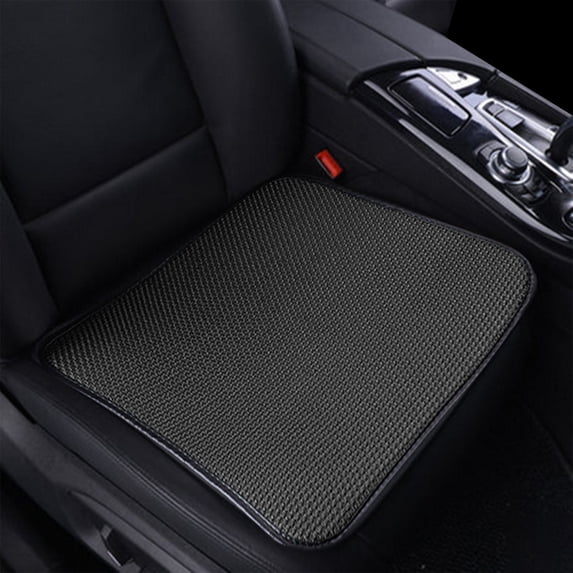 Universal Ice Silk Car Seat Cushion,Summer Cooling Breathable Pad,Non-Slip Plug & Play Mat,Moisture-Wicking Comfort Cushion,For Cars,SUVs,Long Drive Sedentary Relief