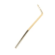 Universal In-Line Electric Guitar Tremolo Arm Whammy Bar Replacement Part, Gold Finish 0.71 x 0.20 inches / 18 x 5 cm