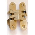 thumbnail image 1 of Universal Ind Products Ss204 4 .75 In. Hinge Invisible Concealed - Satin Brass, 1 of 1