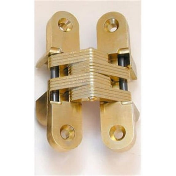 Universal Ind Products Ss204 4 .75 In. Hinge Invisible Concealed - Satin Brass