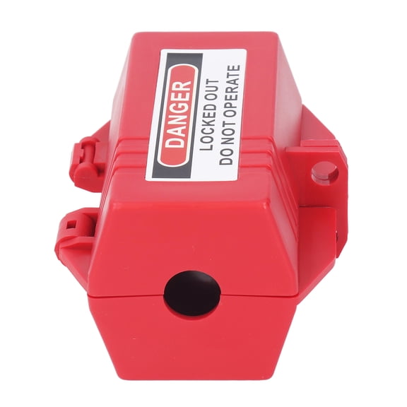 Universal Industrial Plug Lockout Device - Electrical Plug Isolation Box for Safety, Heavy Duty Plastic Design