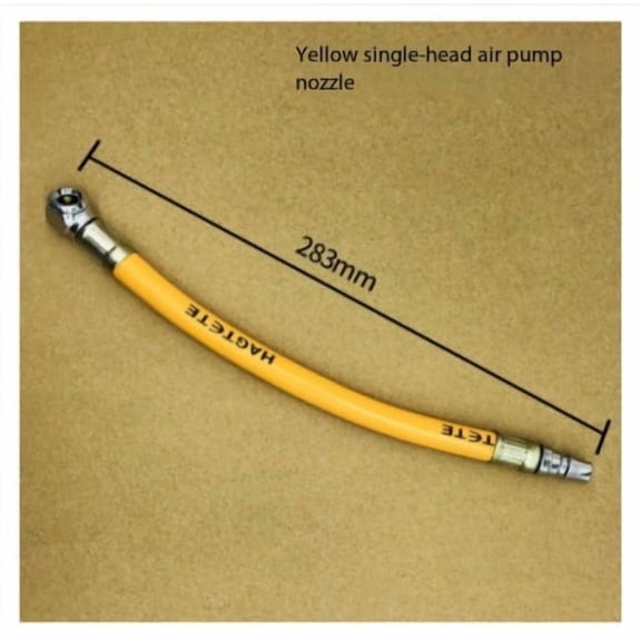 Universal Inflating Nozzle for Air Pumps - Dual-Purpose Tire & Motorcycle Air Nozzle Tool
